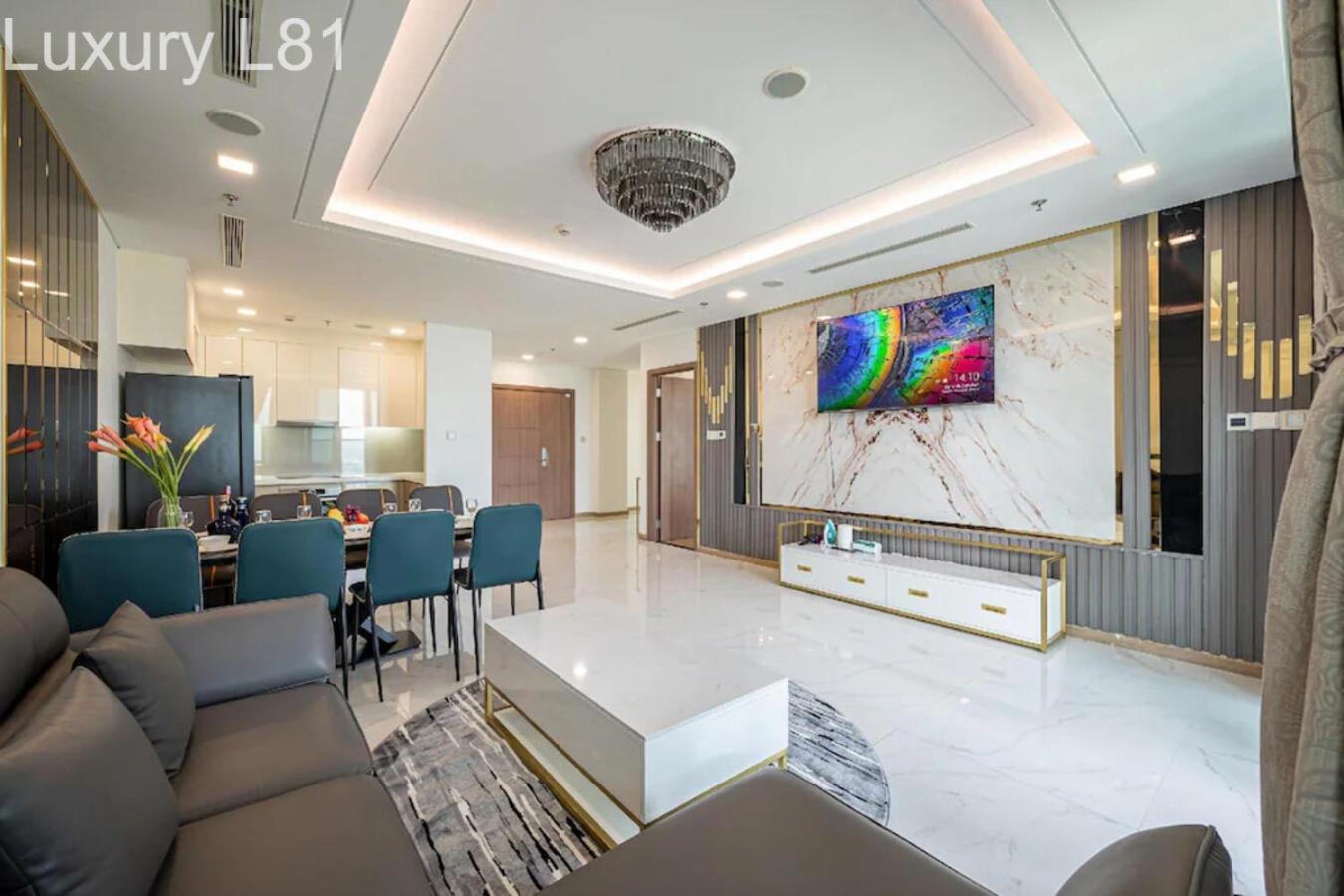 Angia Luxury Apartment Inside Landmark 81 Tower Ho-Chi-Minh-Stadt Exterior foto