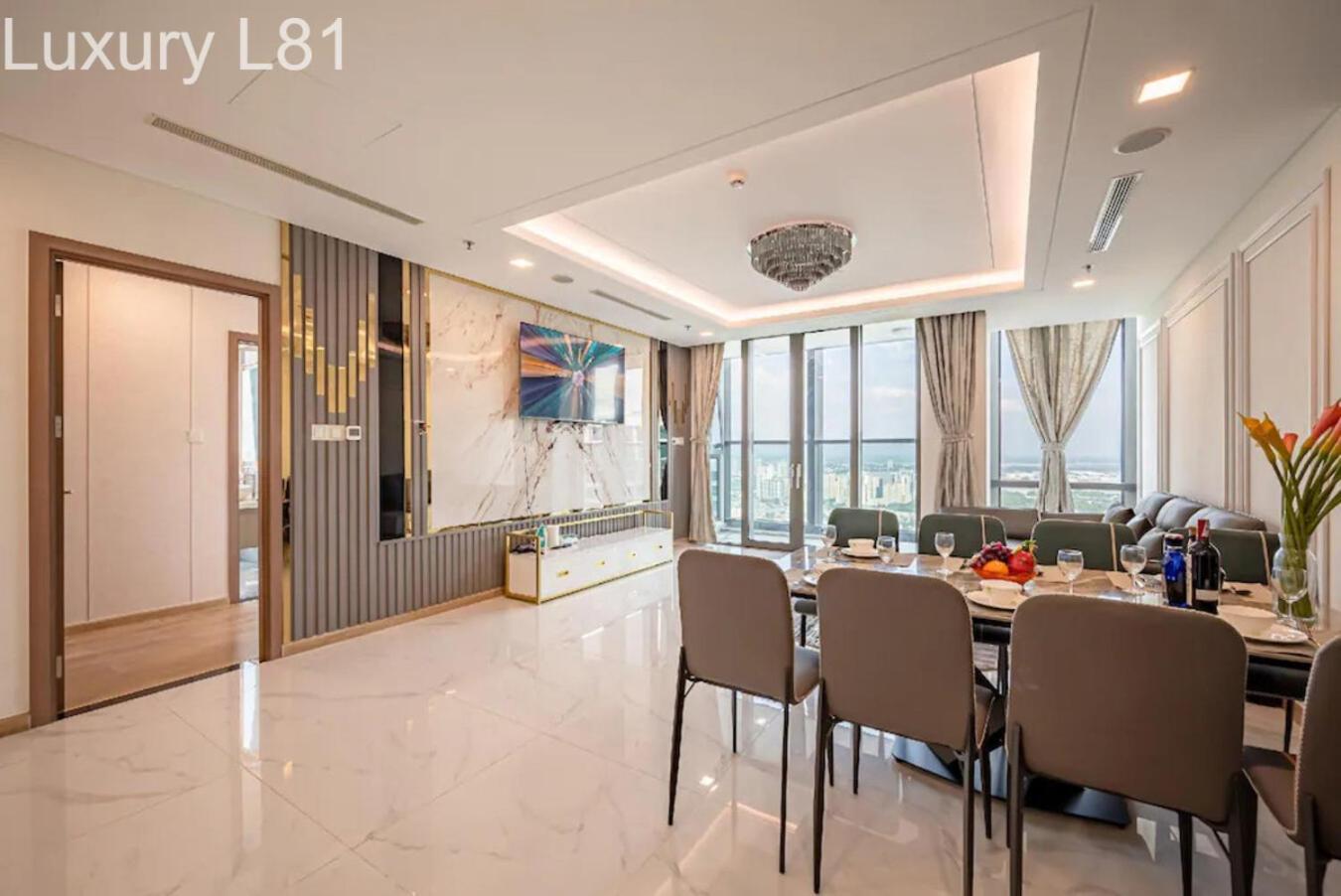 Angia Luxury Apartment Inside Landmark 81 Tower Ho-Chi-Minh-Stadt Exterior foto